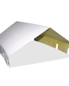 Covering 17,0deg GRP w/shoulder right f/bend curve conveyor